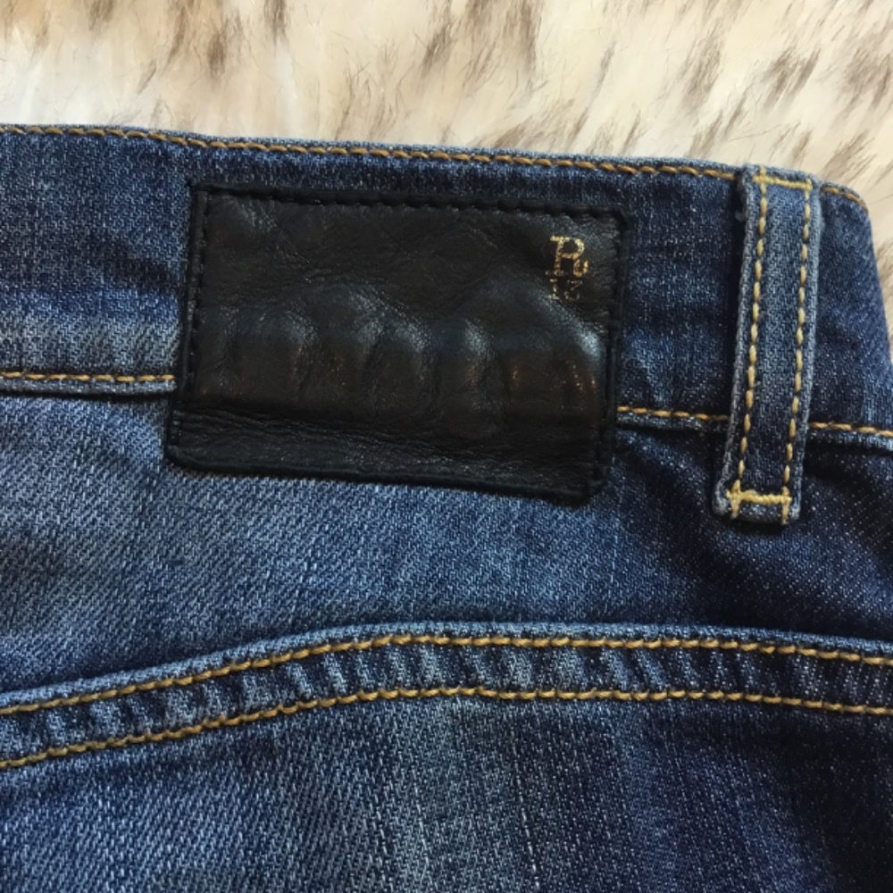 R13 Relaxed Skinny Boyfriend Jeans - Picture 8 of 16